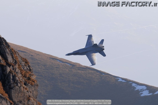 2008-10-09 Axalp Shooting Range 0300 McDonnell Douglas FA-18C Hornet